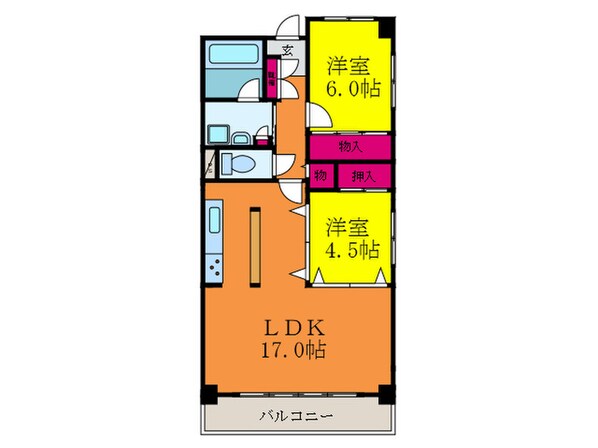 グランドメゾン南摂津の物件間取画像